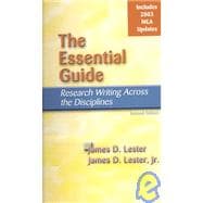 Essential Guide to Research Writing Across the Disciplines : MLA Update Edition 9780321202512