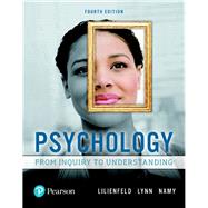 Psychology From Inquiry to Understanding 9780134552514