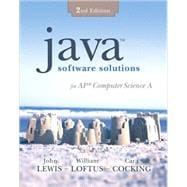 Java Software Solutions for AP Computer Science