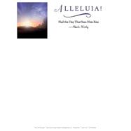 Alleluia! Sunrise Easter Letterhead 9781501802522