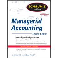 Schaum's Outline of Managerial Accounting, 2nd Edition 9780071762526