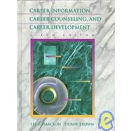 Career Information, Career Counselling, and Career Development