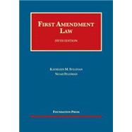 First Amendment Law 9781609302528