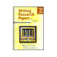 Writing Research Papers: A Complete Guide (spiral-bound) (with MyCompLab) 9780321202529