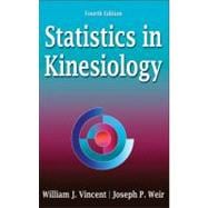 Statistics in Kinesiology 9781450402545