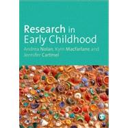 Research in Early Childhood 9780857022547