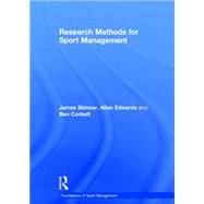 Research Methods for Sport Management 9780415572552