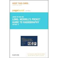 Merrill's Pocket Guide to Radiography Pageburst E-book on Kno Retail Access Card 9780323312554