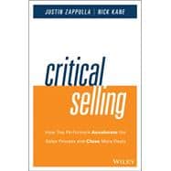 Critical Selling 9781119052555
