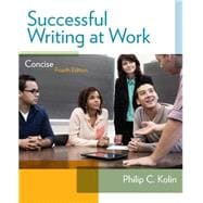 Successful Writing at Work Concise Edition 9781285052564