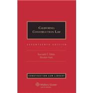 California Construction Law 9780735592575