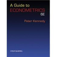 A Guide to Econometrics, 6th Edition 9781405182577