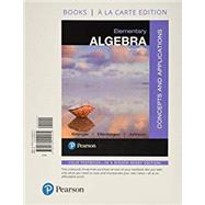 Elementary Algebra Concepts and Applications, Books a la Carte Edition