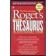 New American Roget's College Thesaurus in Dictionary Form 9780130452580