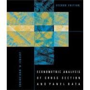 Econometric Analysis of Cross Section and Panel Data 9780262232586