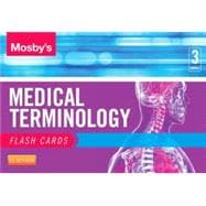 Mosby's Medical Terminology Flash Cards 9780323222587