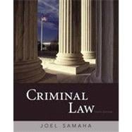 Criminal Law, 10th Edition 9781133332596
