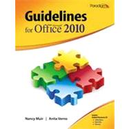 Guidelines for Microsoft Office 2010 with Student Resources and Skills Videos CD 9780763842604