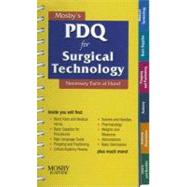 Mosby's PDQ for Surgical Technology 9780323052610