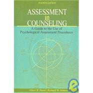 Assessment in Counseling : A Guide to the Use of Psychological Assessment Procedures 9781556202612