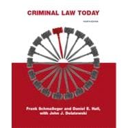 Criminal Law Today 9780135042618
