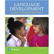 Language Development in Early Childhood Education 9780134552620
