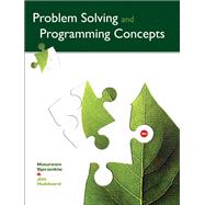 Problem Solving and Programming Concepts 9780132492645