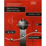 Precalculus: Functions & Graphs (study guide) 9780534352646