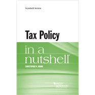 Tax Policy in a Nutshell 9781683282648