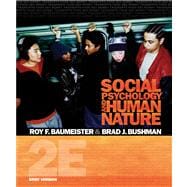 Social Psychology and Human Nature, Brief Version 9780495602651