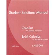 Student Solutions Manual for Larson's Calculus: An Applied Approach, 8th 9780618962655
