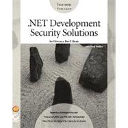 .NET Development Security Solutions