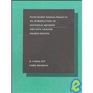 Introduction to Statistical Methods & Data Analysis, Student Solutions Manual