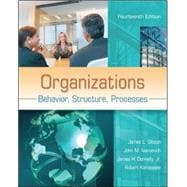 Organizations: Behavior, Structure, Processes 9780078112669