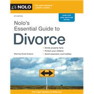 Nolo's Essential Guide to Divorce 9781413322675