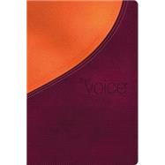 The Voice Bible: Plum / Orange Shimmer Leathersoft, Step into the Story of Scripture 9780529112682