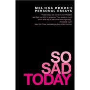 So Sad Today 9781455562725
