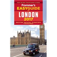 Frommer's EasyGuide to London 2017 9781628872729