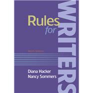 Rules for Writers with Writing About Literature (Tabbed Version) 9781319102739