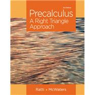 Precalculus A Right Triangle Approach 9780321912763