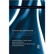 Criminal Law and Precrime 9780367902780