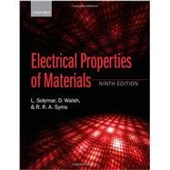 Electrical Properties of Materials 9780198702788