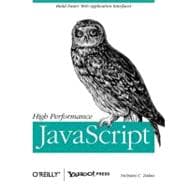High Performance JavaScript 9780596802790