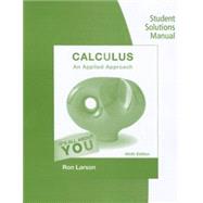 Student Solutions Manual for Larson’s Calculus: An Applied Approach, 9th 9781133112792