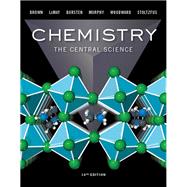 Chemistry The Central Science Plus Mastering Chemistry with Pearson eText -- Access Card Package 9780134292816