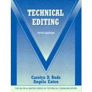 Technical Editing with NEW MyTechCommLab without Pearson eText -- Access Card Package 9780321852816