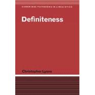 Definiteness