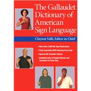 The Gallaudet Dictionary of American Sign Language (Book with DVD-ROM) 9781563682827