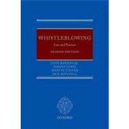 Whistleblowing Law and Practice 9780199692835