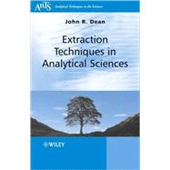Extraction Techniques in Analytical Sciences